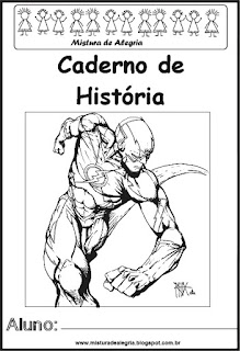 capa Capa para caderno The Flash