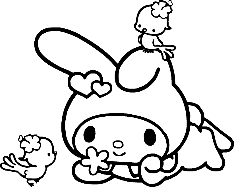 My Melody Coloring Pages Learn To Coloring My Melody Coloring Pages Learn To Coloring