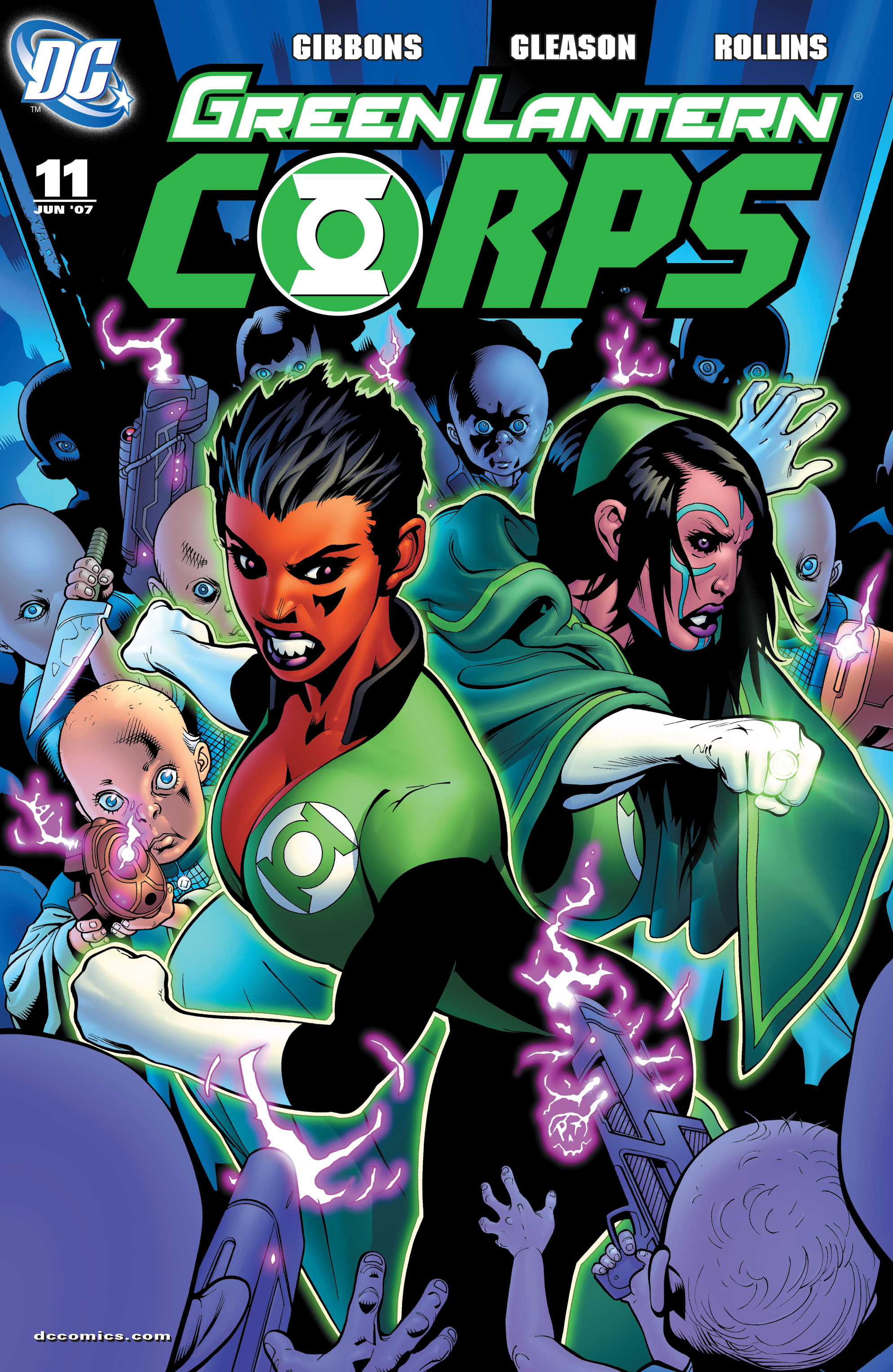 Read online Green Lantern Corps (2006) comic -  Issue #11 - 1