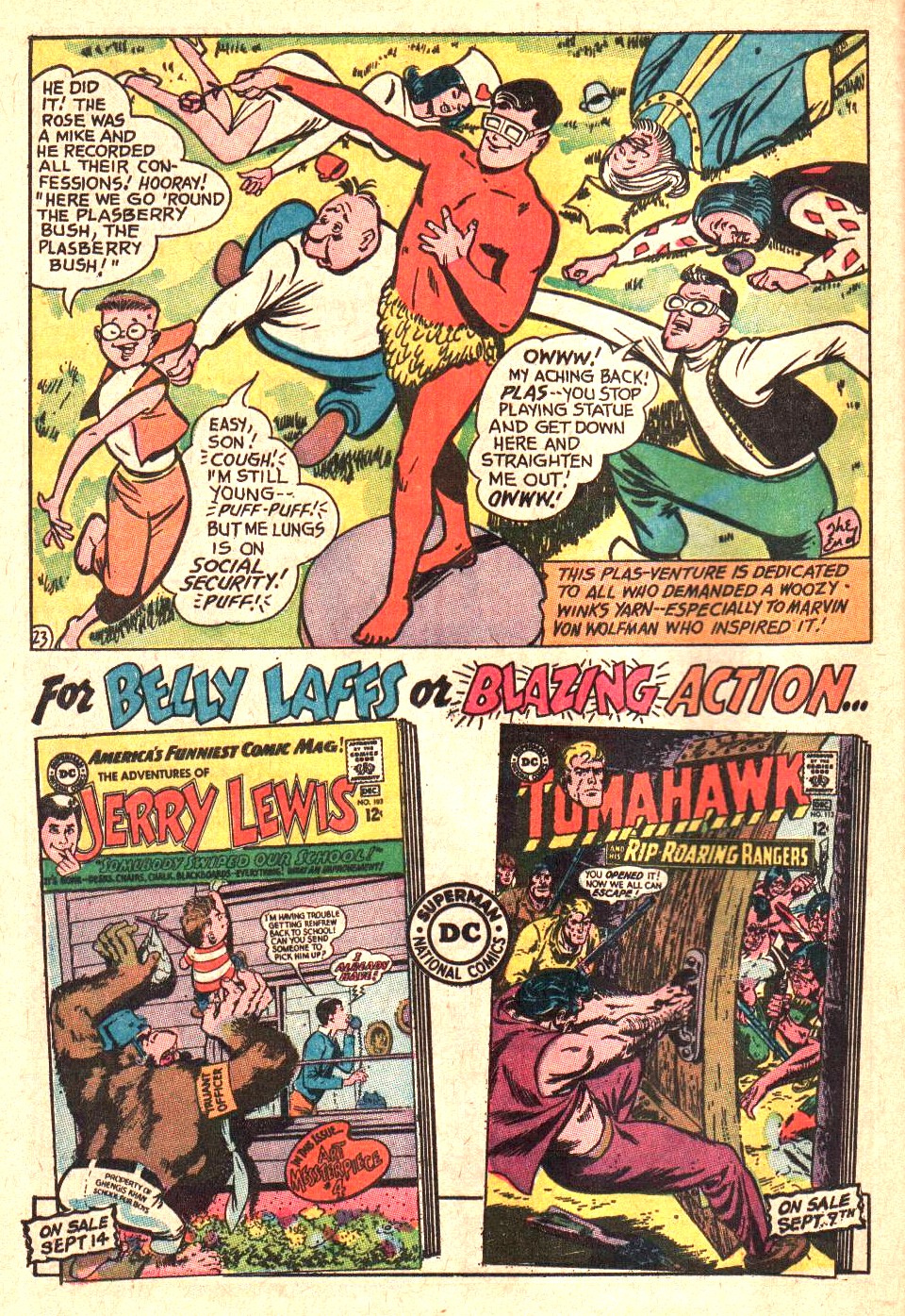 Read online Plastic Man (1966) comic -  Issue #7 - 32
