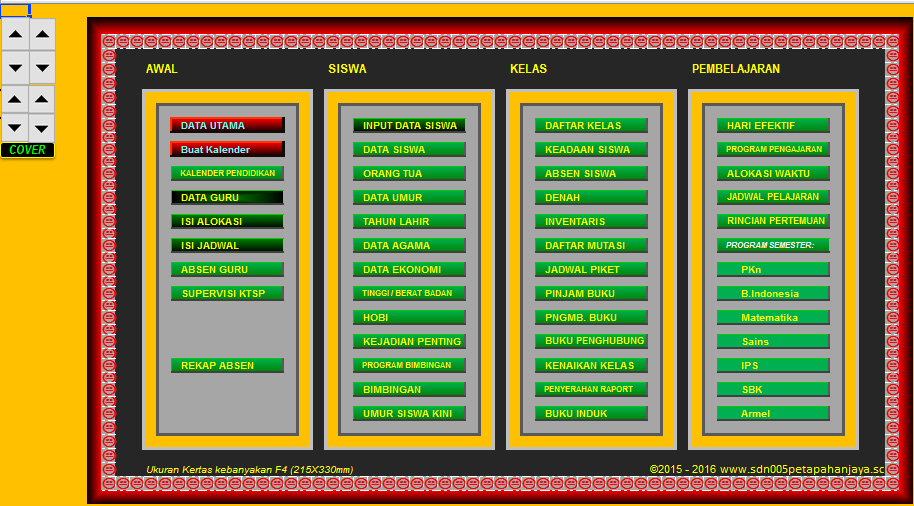Aplikasi Administrasi Guru Kelas 2 Sd K13 2021