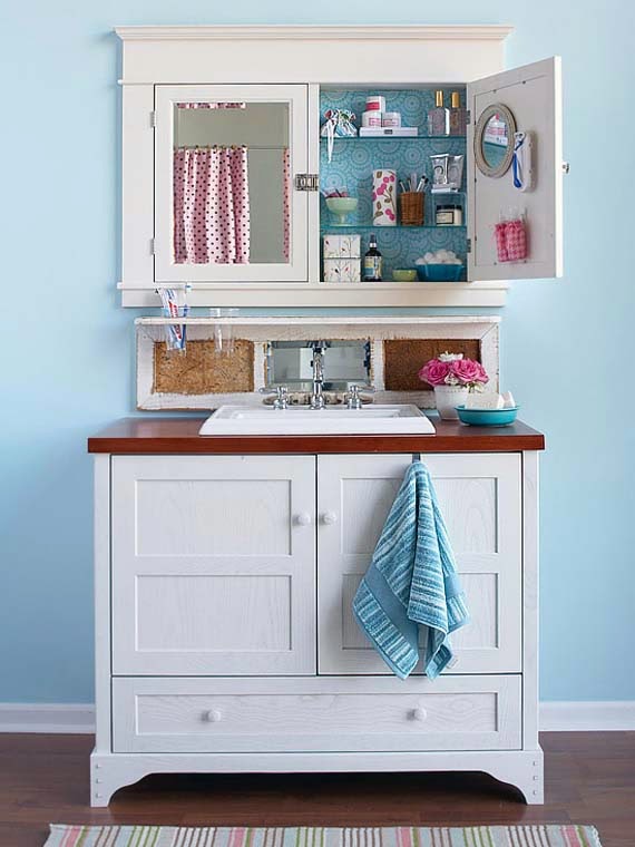 how to organize your bathroom cabinets