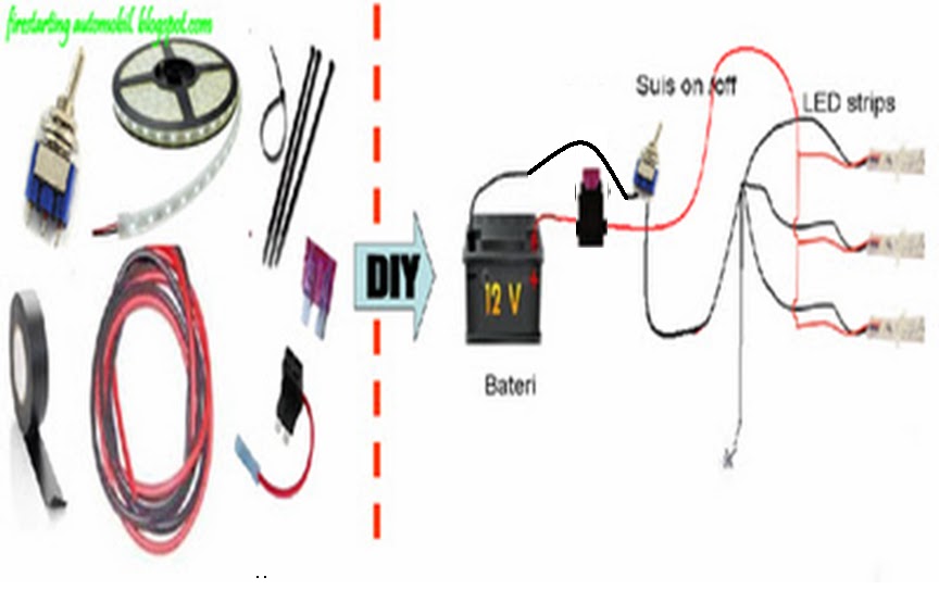 Diy Lampu Neon Led Strip Pada Kereta Nsocm Diy Lampu Neon Led Strip Pada Kereta