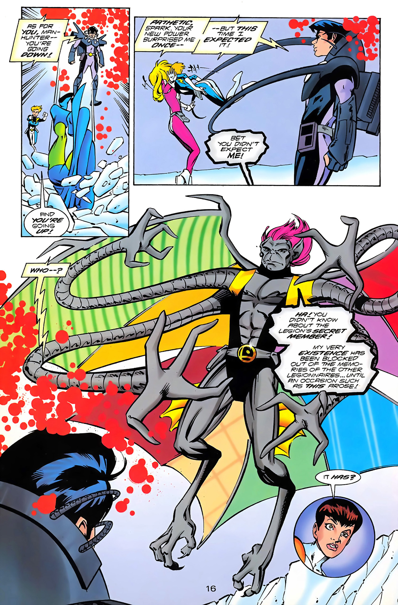 Legion of Super-Heroes (1989) 100 Page 15