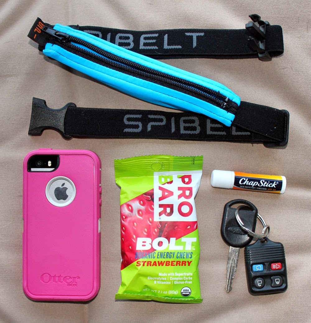 SPIbelt with contents