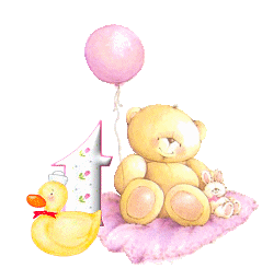 Abecedario de Osita de Peluche con Globo. Teddy Bear with Balloon Abc.