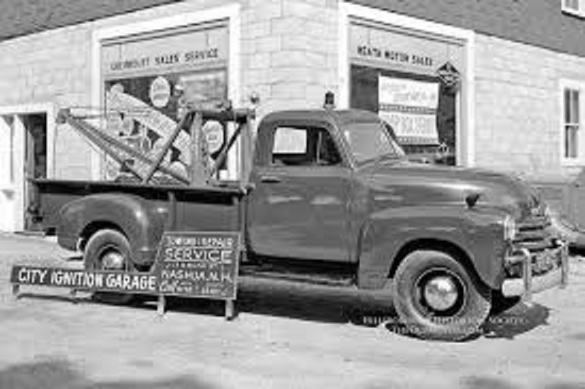 1949 Chevy tow truck ~