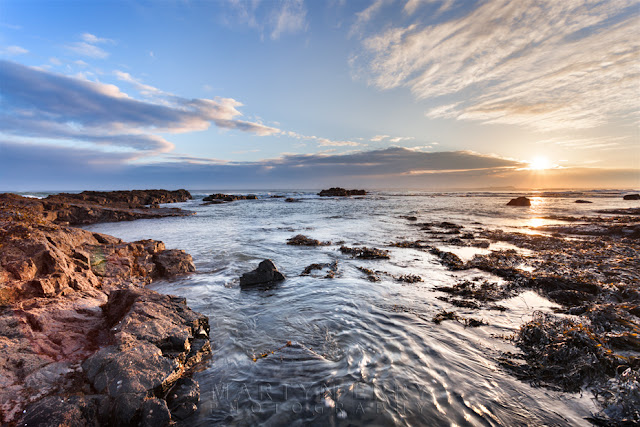 Bamburgh coast at sunrise in Northumberland by Martyn Ferry Photography