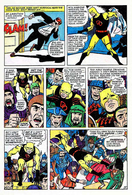 Daredevil v1 #5 marvel comic book page art by Wally Wood Daredevil v1 #5 marvel comic book page art by Wally Wood