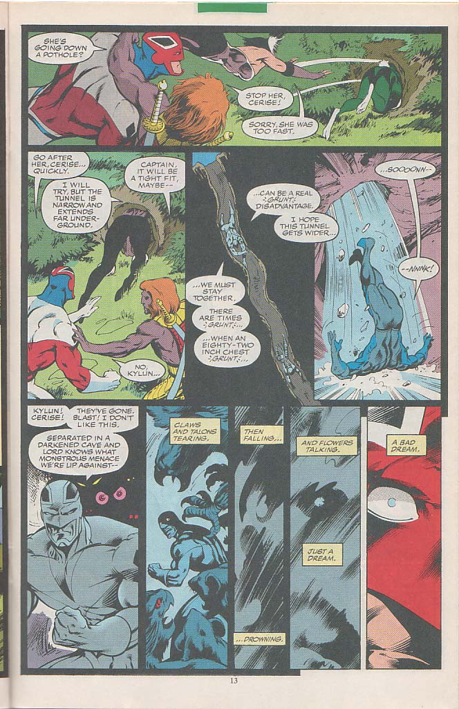 Read online Excalibur (1988) comic -  Issue #54 - 11