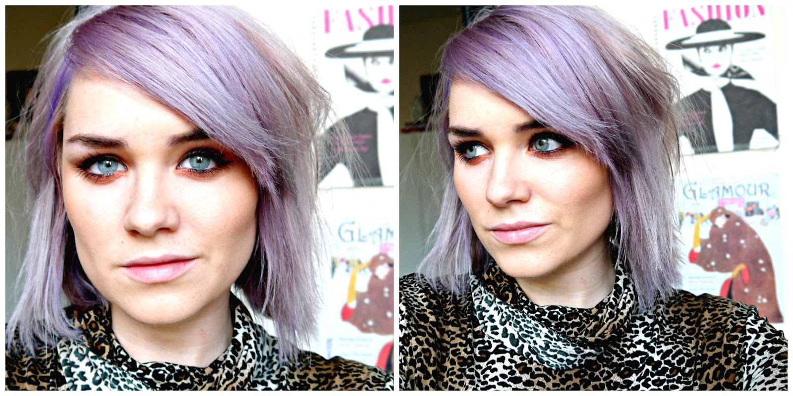 Turning blonde hair lilac with Bleach London 'Violet Skies' Good