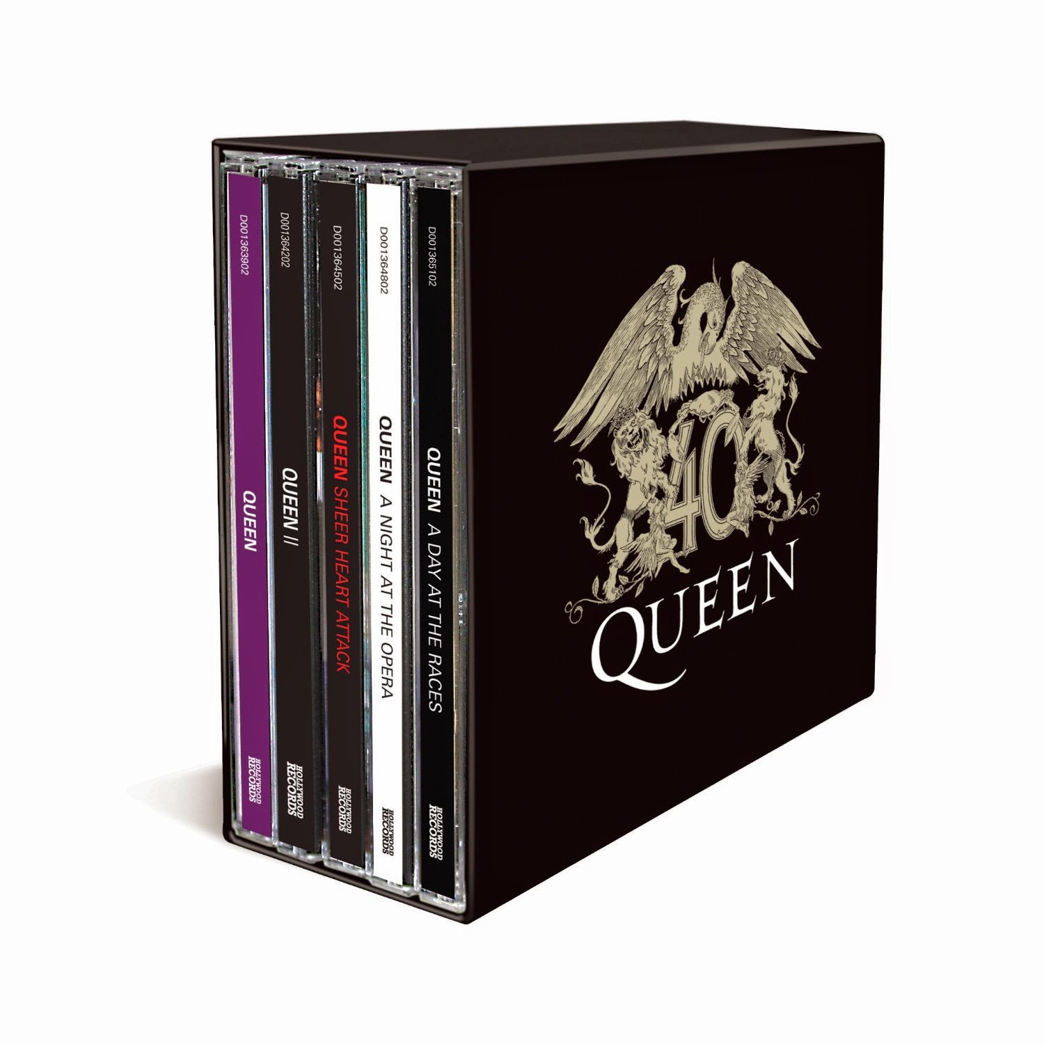 OMISSO RECORDS Queen BOX 40th Anniversary Collector 10 CDs volume 1