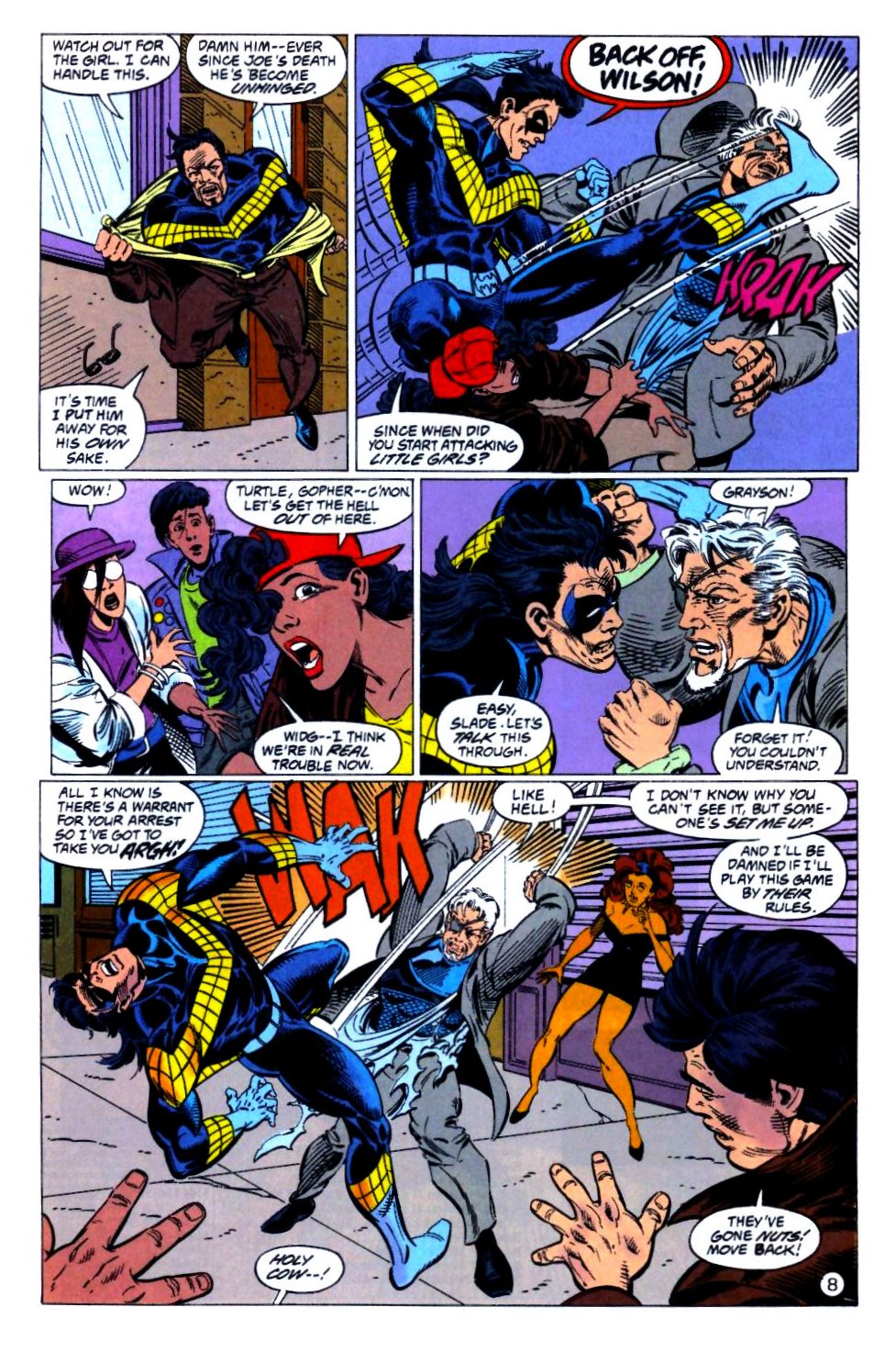 Read online Deathstroke (1991) comic -  Issue #14 - 9
