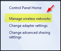 Manage Wireless Network