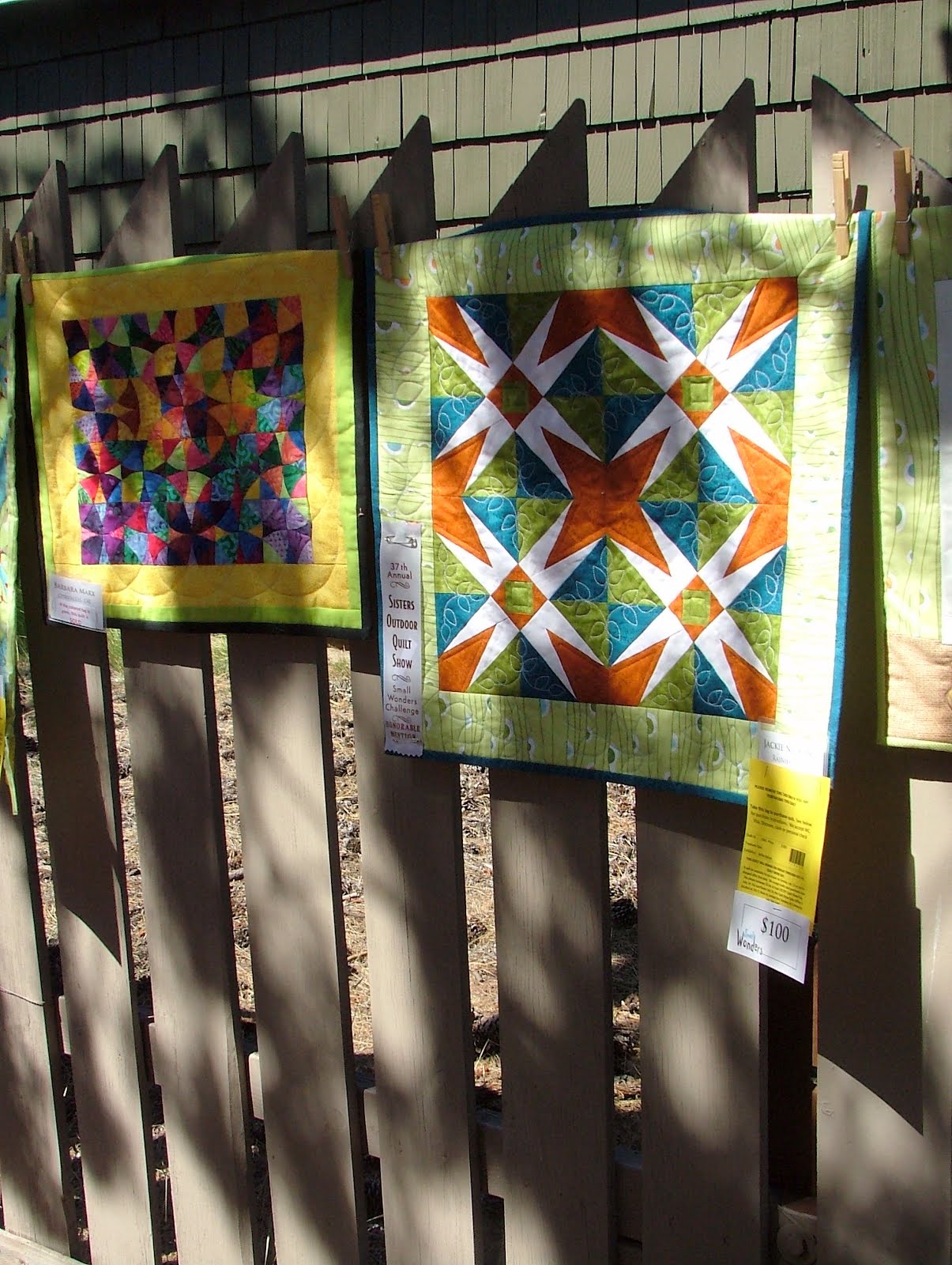 Michele Bilyeu Creates *With Heart and Hands* Sisters Outdoor Quilt