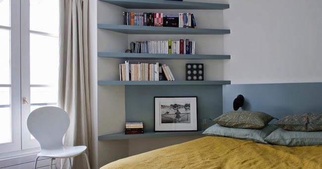 MI RINCÓN DE SUEÑOS: FANTASTICA IDEA PARA UNA PARED IRREGULAR EN EL