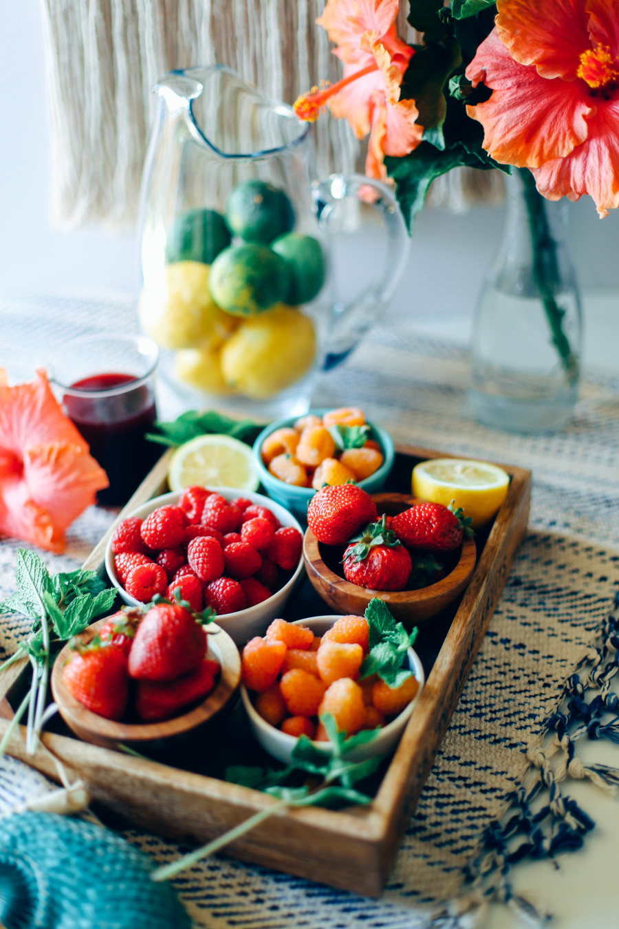 Food & Drink Spiked Hibiscus Summer Tea Cool Chic Style Fashion