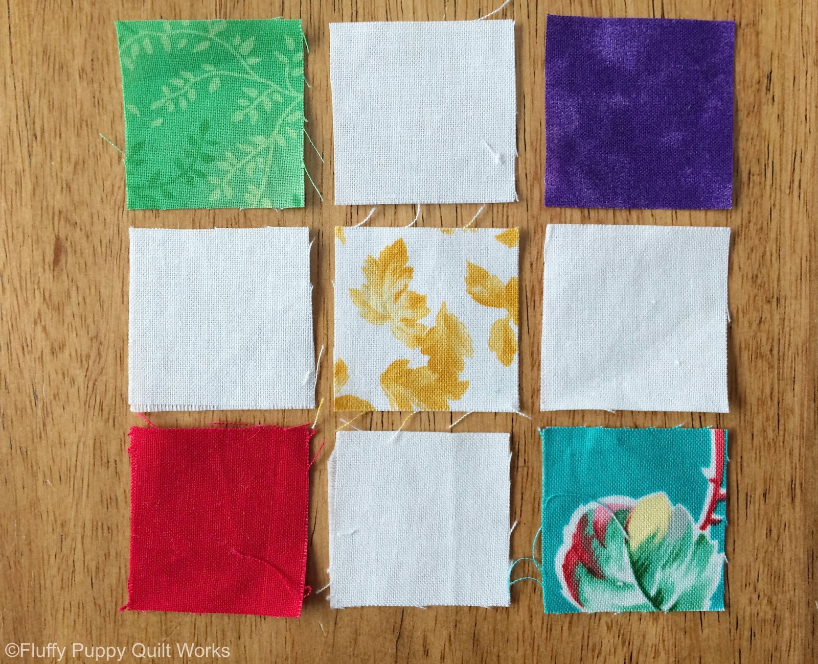 Fluffy Puppy Quilt Works Scrap Quilt 20162017 Block 8