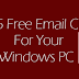 Best 5 Free Email Client for your Windows PC