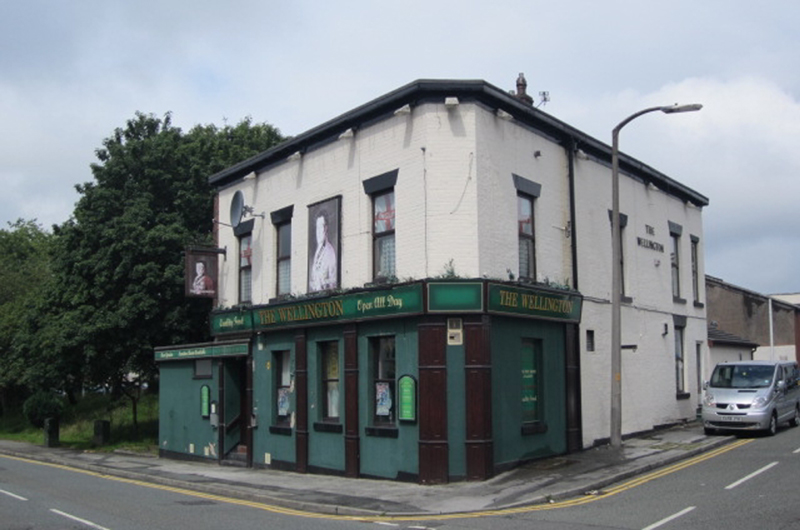 Lost Pubs Of Bolton Wellington Inn, Bury New Road