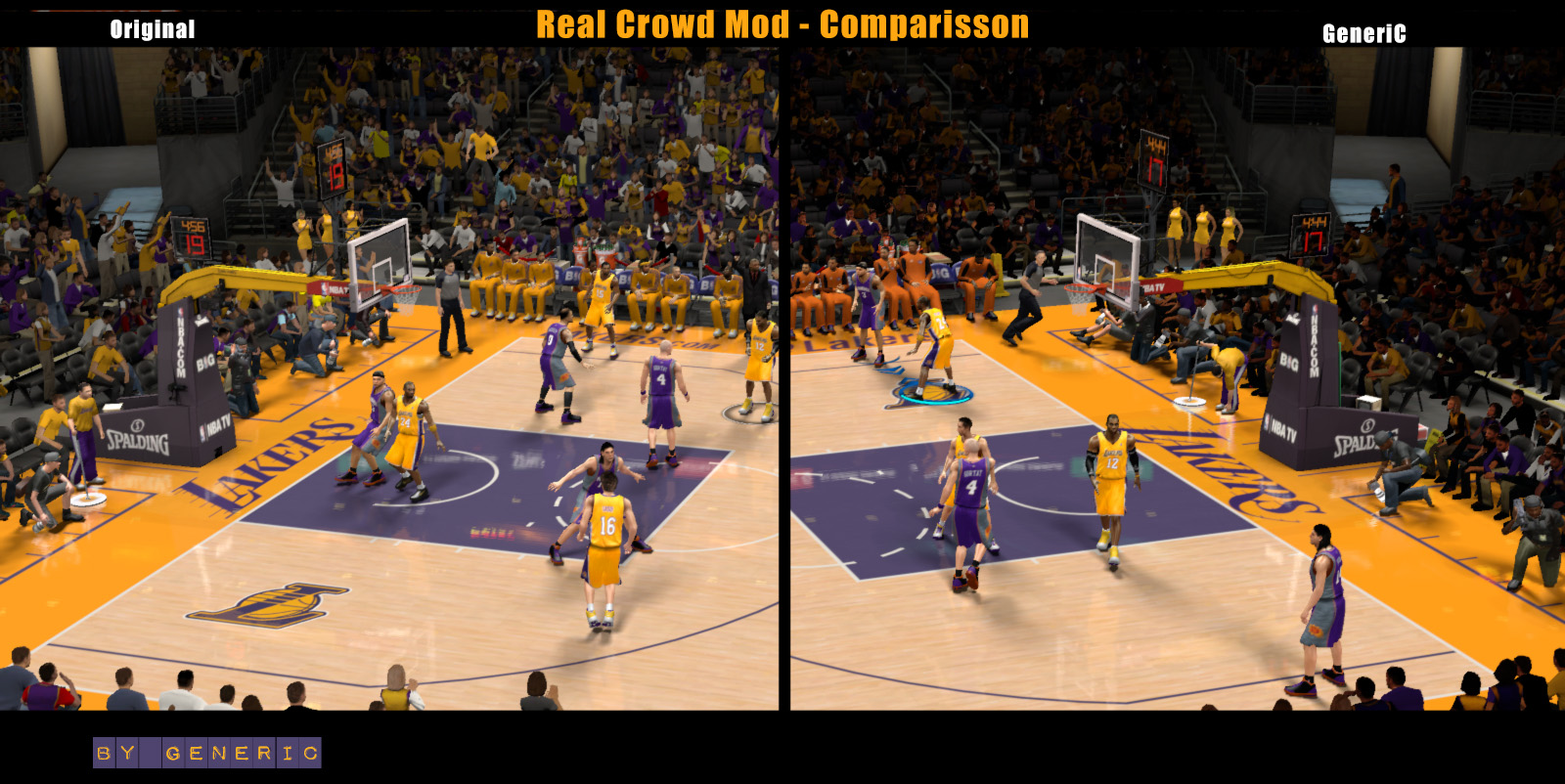 NBA 2K13 Real Crowds Mod Pack (30 Teams) - NBA2K.ORG