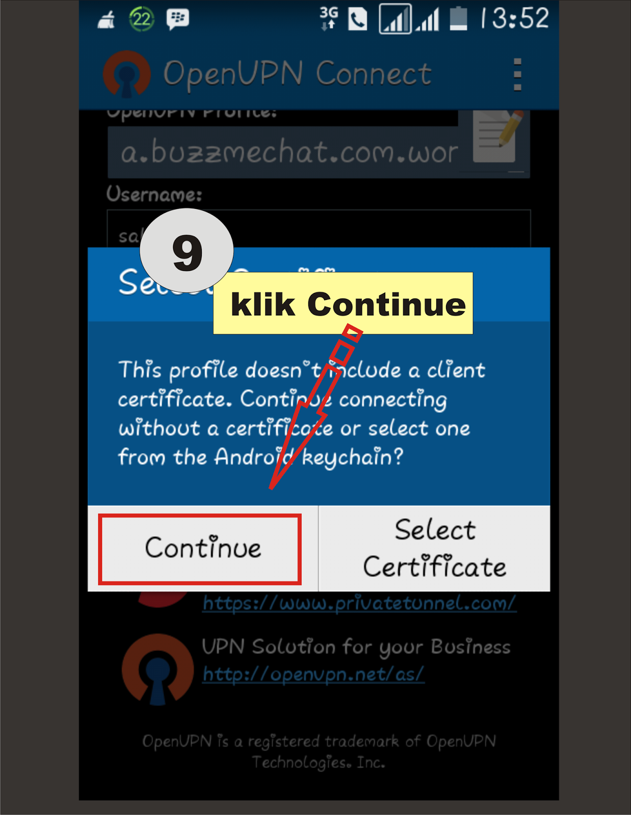 Cara Memasukkan File Config Dan Connect OpenPVN Android - KOLAKA VPN SSH