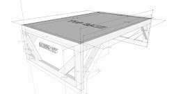 chicken coop dimensions dauber mud base april supposed stages final construction shows different
