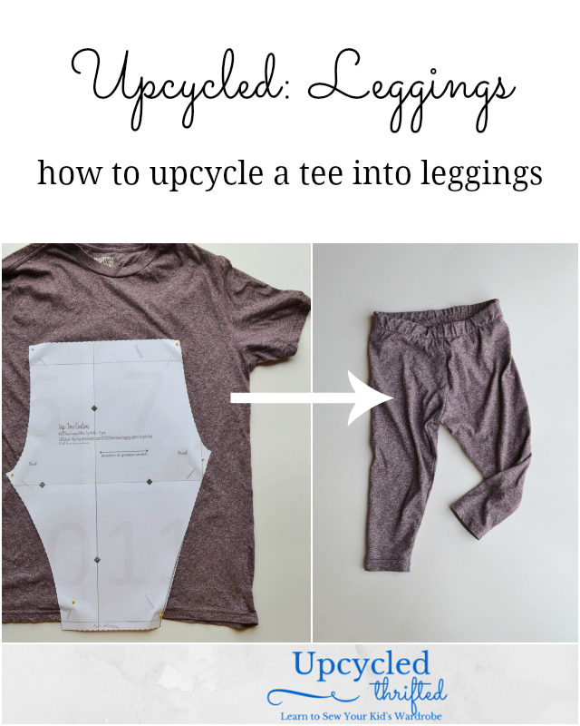 Upcycled: Baby Leggings Tutorial • Heather Handmade