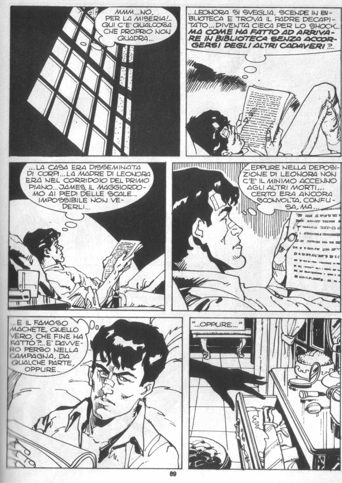 Read online Dylan Dog (1986) comic -  Issue #8 - 88