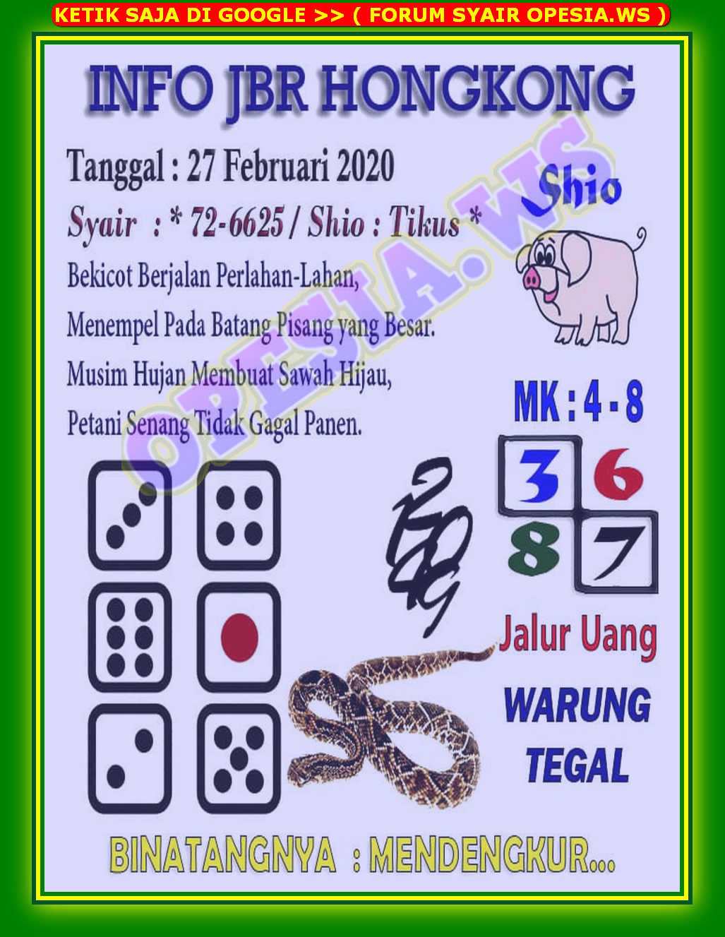 🐇 Syair batik hk 27 februari 2022