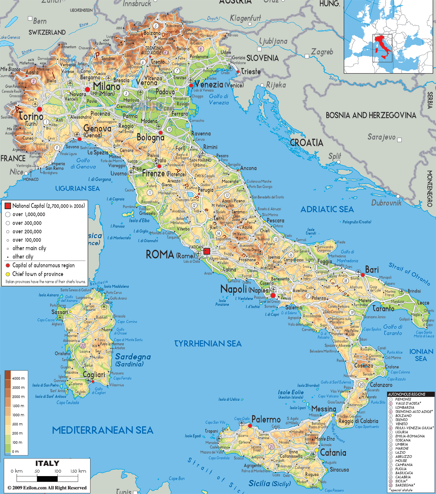 MapTime : LAB 1: Maps of Interest: ITALY