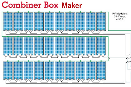 Camper Solar Energy Layout With Inverter And Fuse Box