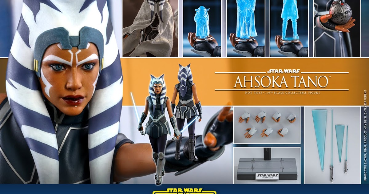 Hot Toys Star Wars Ahsoka Tano Figure from The Clone Wars