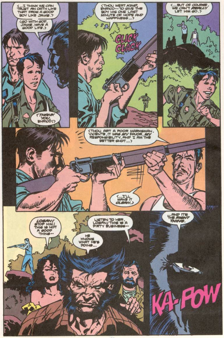 Read online Wolverine (1988) comic -  Issue #36 - 16