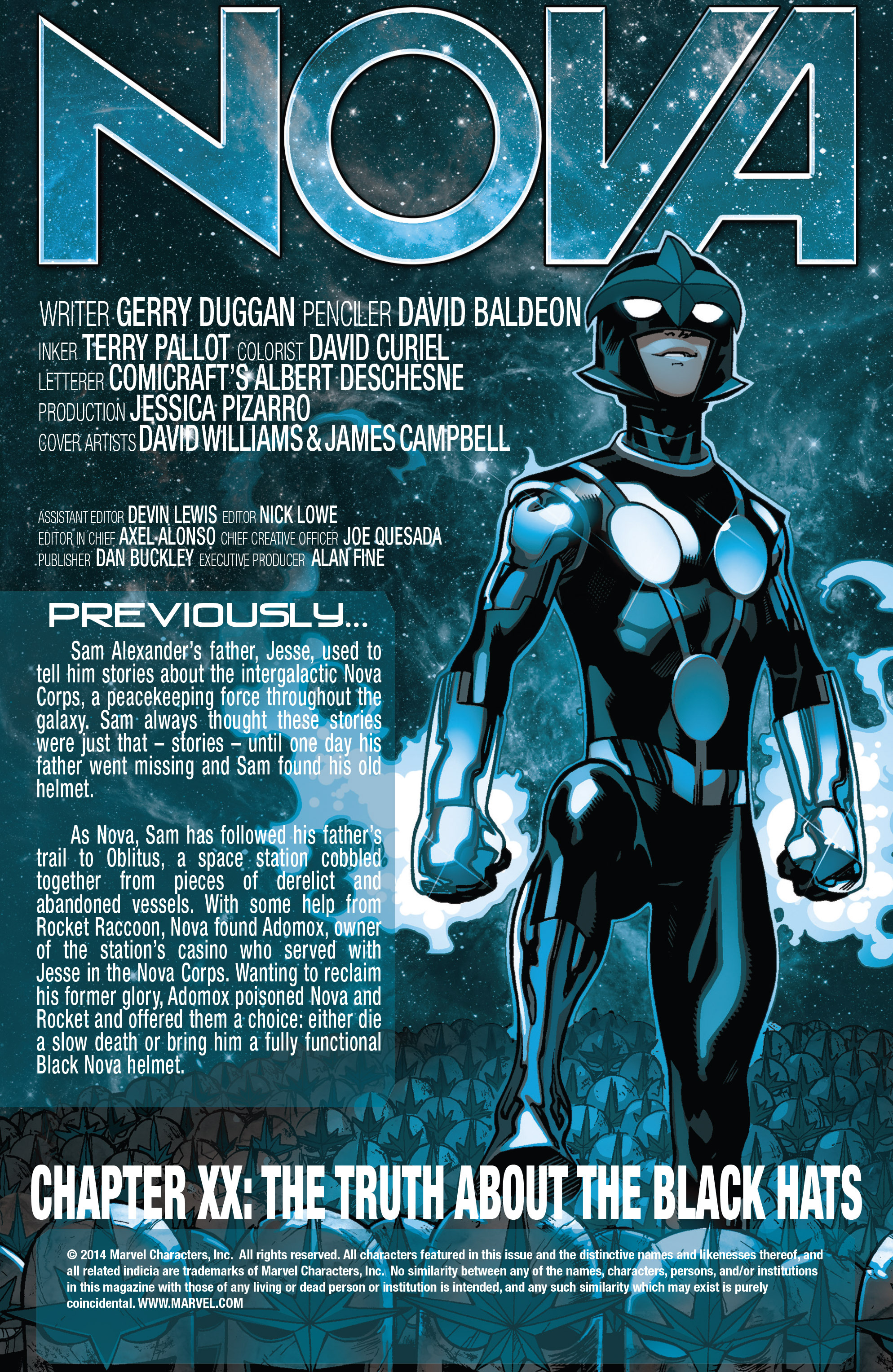 Read online Nova (2013) comic -  Issue #20 - 2