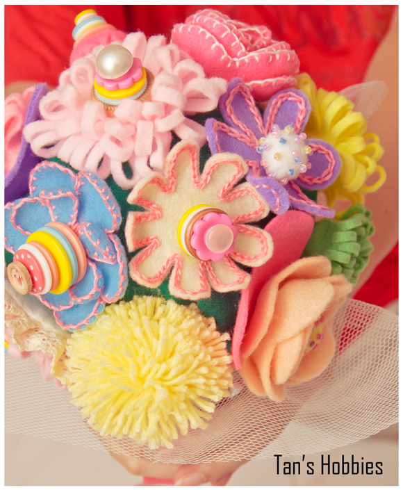 Tan's Hobbies Flower Bouquet DIY