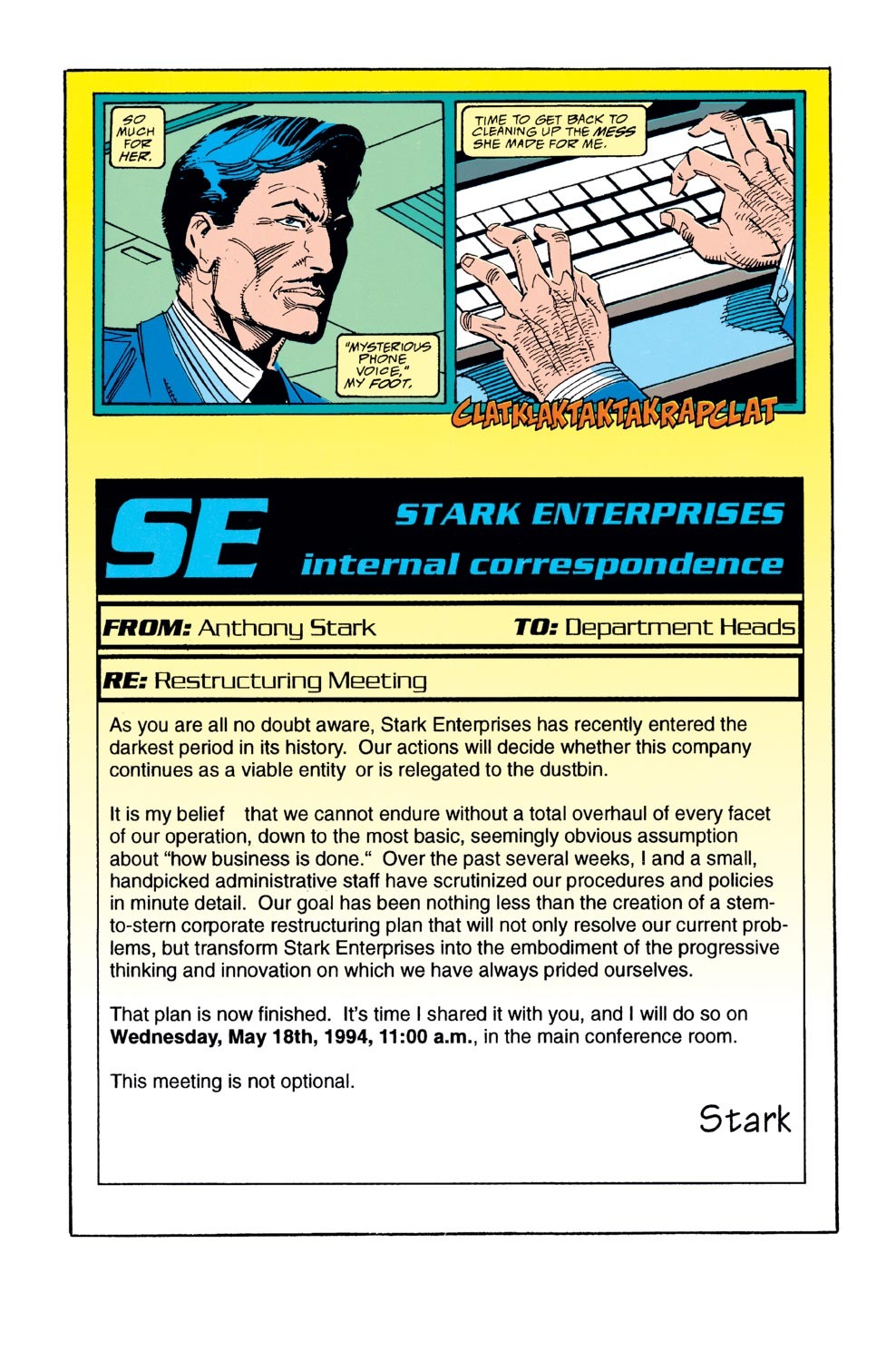 Read online Iron Man (1968) comic -  Issue #306 - 12