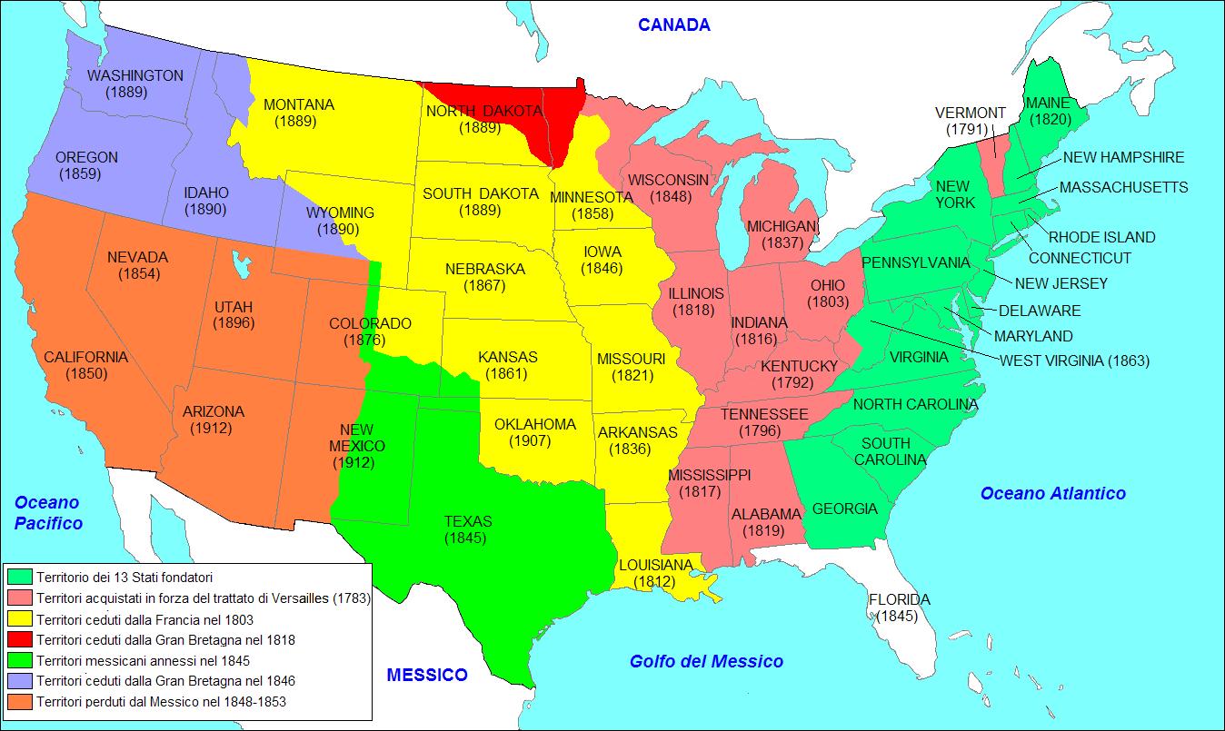Imparare con la Storia: 73 L'America nel XIX secolo
