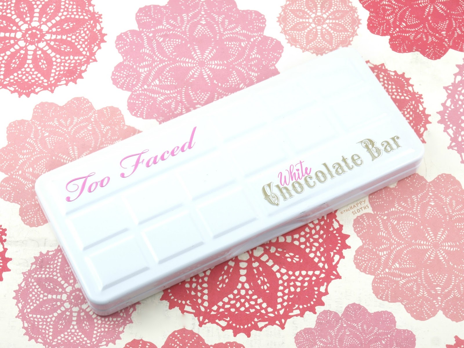 Too Faced White Chocolate Bar Eyeshadow Palette: Review and Swatches