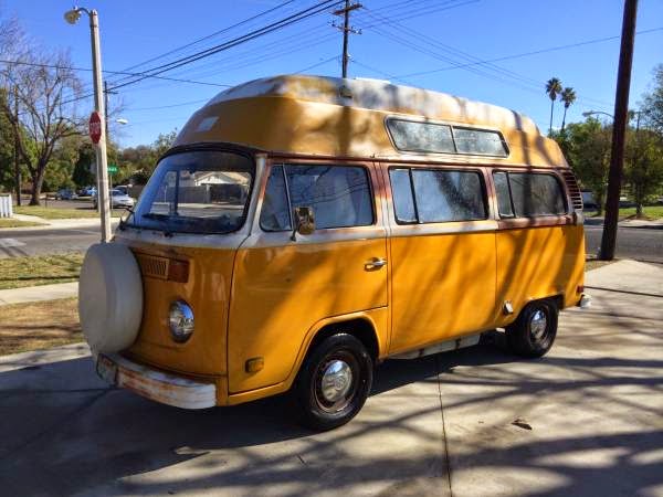 Used RVs 1976 Volkswagen T2 High Top Campervan For Sale by Owner