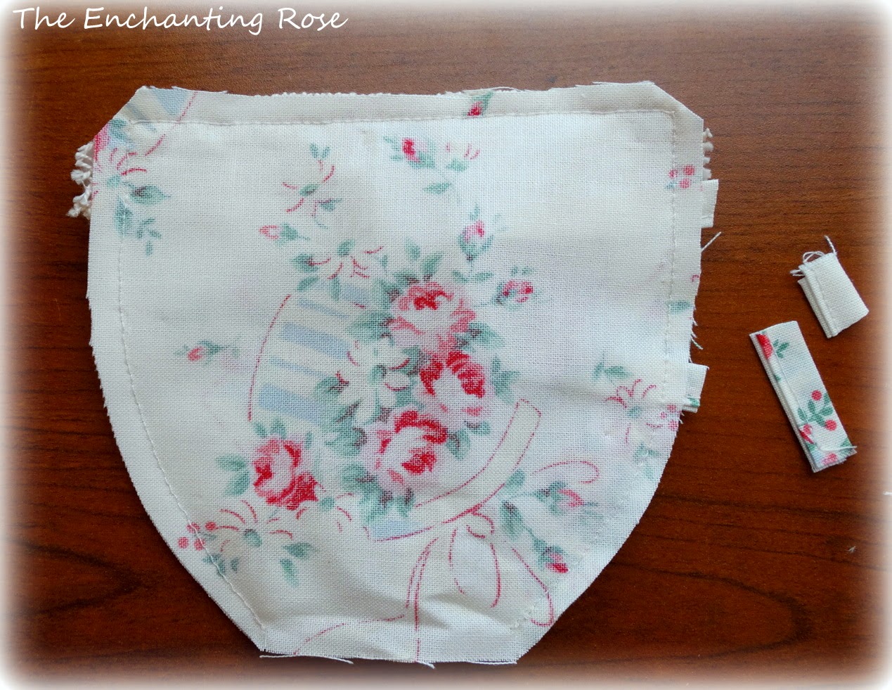The Enchanting Rose Tea Cup Coasters Sewing Project