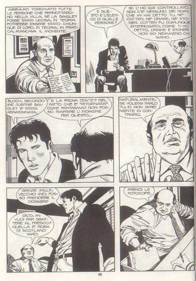 Read online Dylan Dog (1986) comic -  Issue #236 - 39