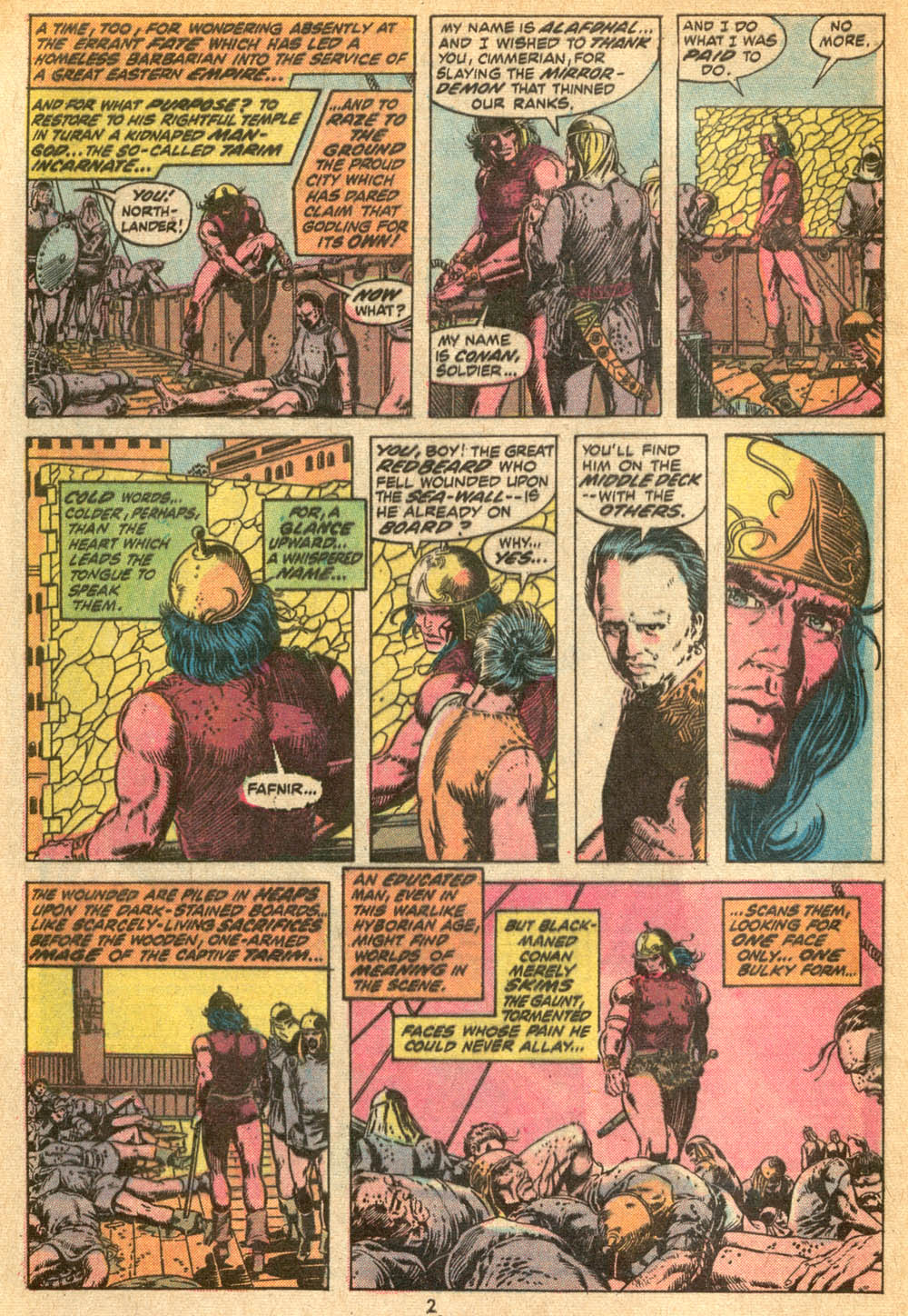 Read online Conan the Barbarian (1970) comic -  Issue #20 - 3