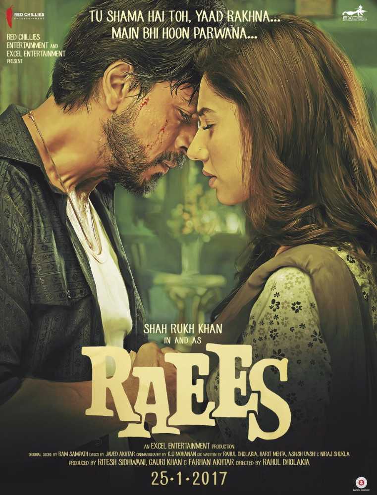 Raees (2017) Movie Poster