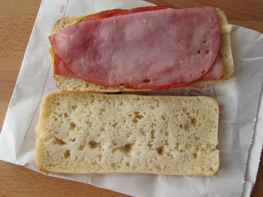 Review Starbucks Ham & Swiss Panini