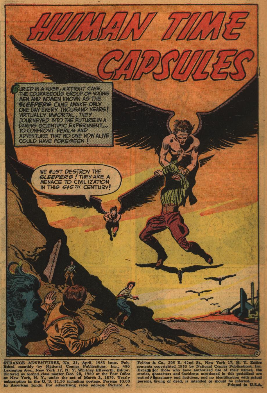 Read online Strange Adventures (1950) comic -  Issue #31 - 3