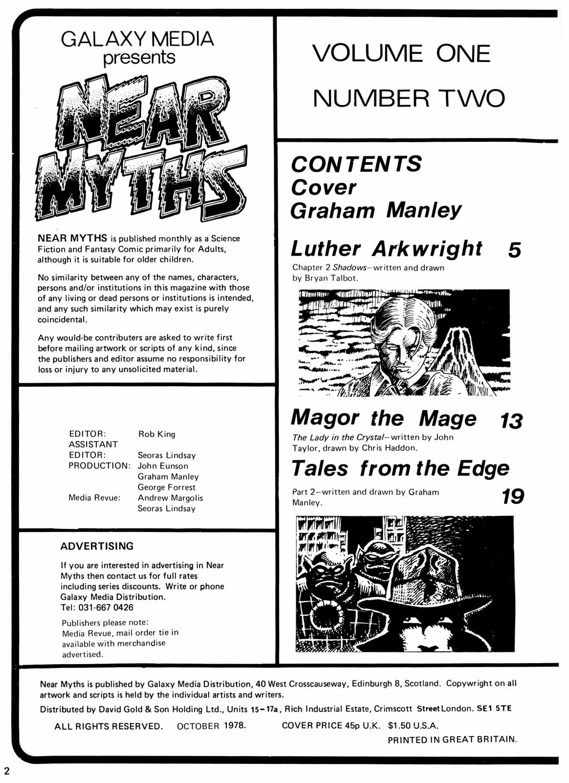Read online Near Myths comic -  Issue #2 - 2