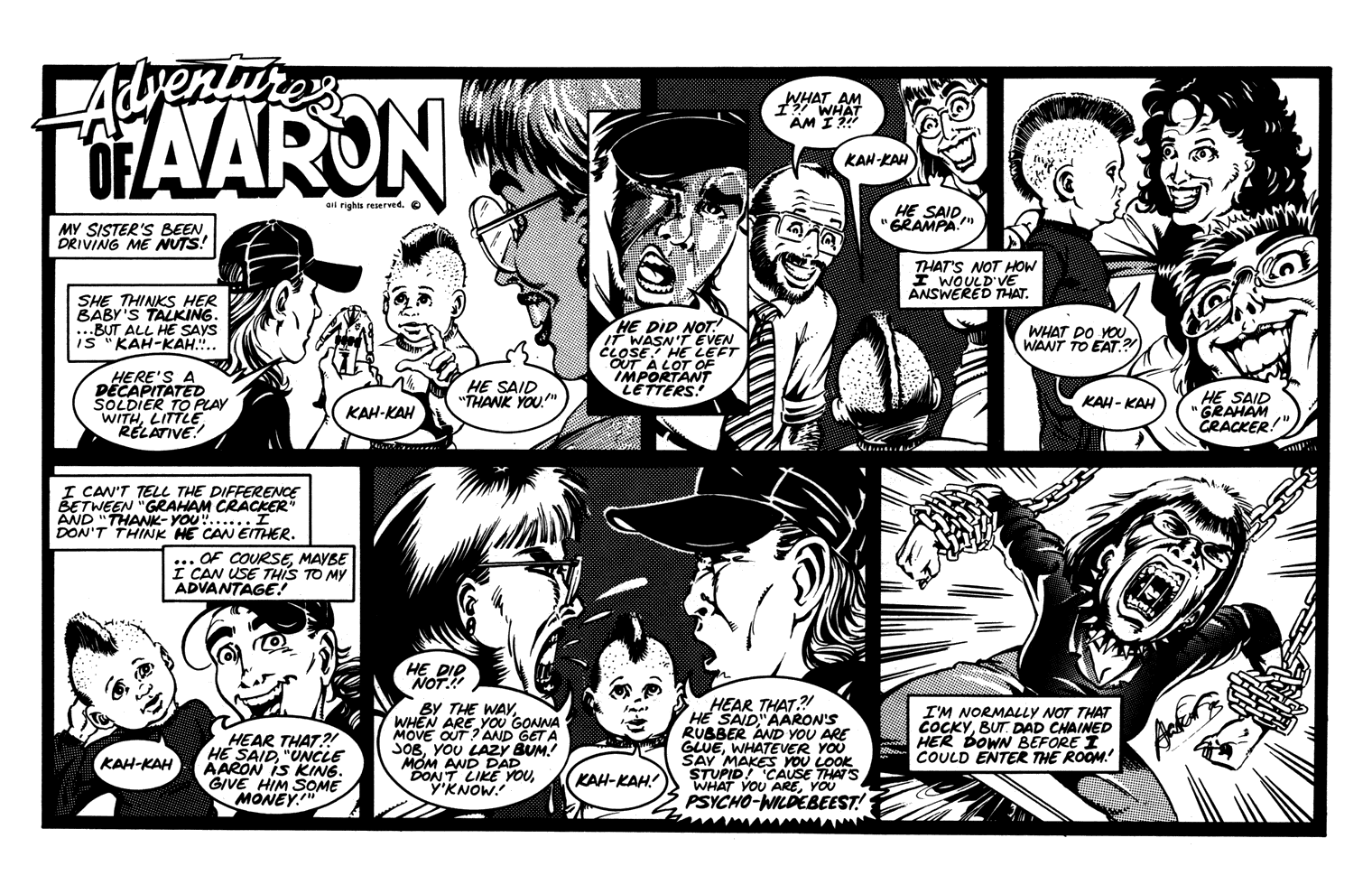 Read online Aaron Strips comic -  Issue #1 - 19