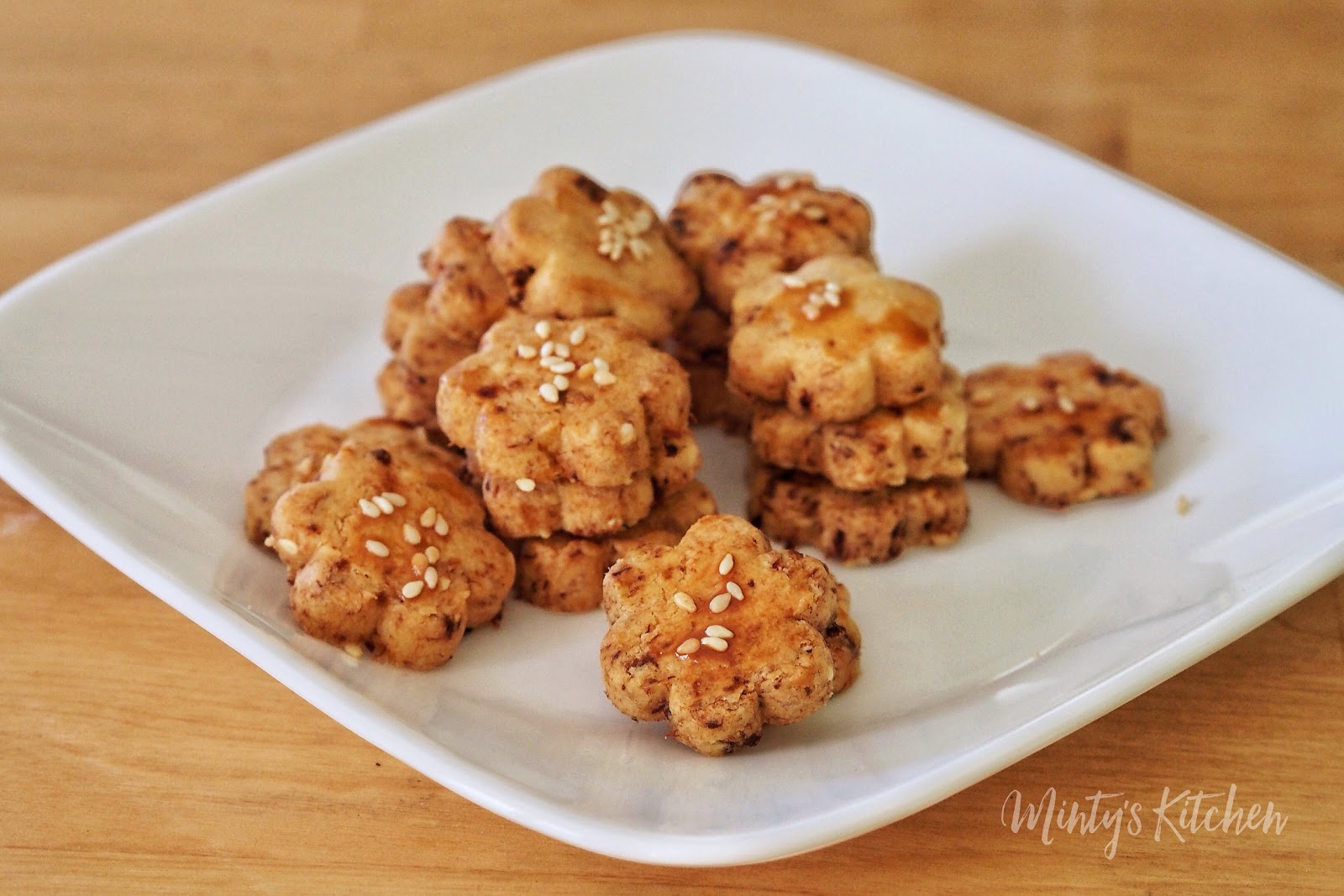 Minty's Kitchen Sambal Pork Floss Cookies