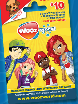 redeem woozworld